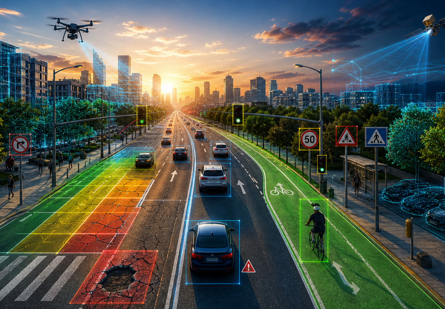 road infrstructure mapping
